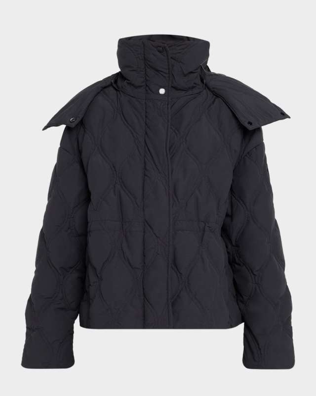 Alessia Quilted Short Down Jacket